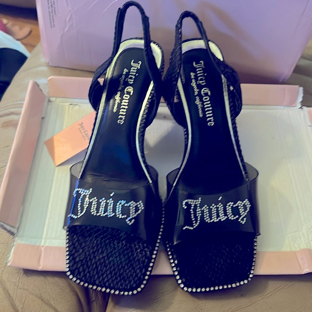 Juicy Couture Greysi Slingback Sandals - NWT - Size 6-1/2
